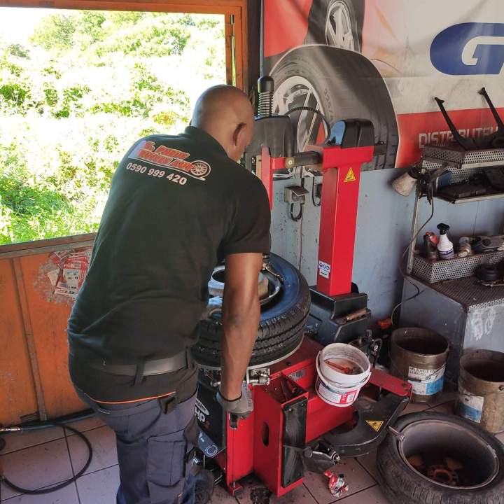 Montage de pneu Guadeloupe